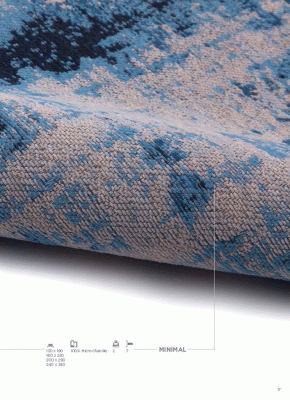 Дизайнерские ковры MINIMAL BLUE