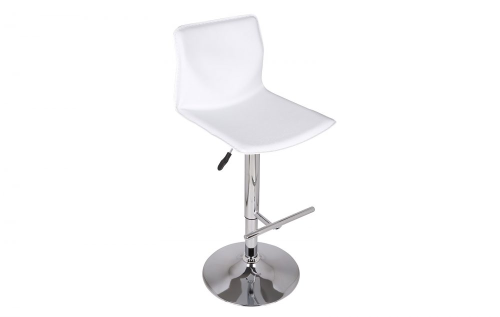Барные стулья JY1955-2 белый (экокожа)