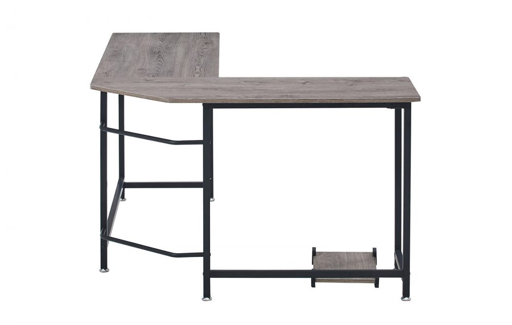 Письменные столы Угловой письменный стол KIWI черный дуб